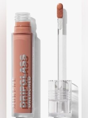 MORPHE Dripglass Drenched High Pigment Lip Gloss - Naked Dip. NEW!